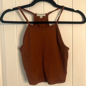 Earthbound ribbed spaghetti tank